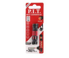 Бита ударная P.I.T. T40x50 мм 2 шт в уп.(ASDR01-50T40), шт