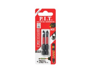 Бита ударная P.I.T. PH1x50 мм 2 шт в уп.(ASDR02-50PH1), шт