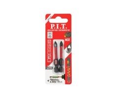 Бита ударная P.I.T. PZ1x50 мм 2 шт в уп.(ASDR02-50PZ1), шт