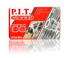 Набор для нарезания резьбы P.I.T. 24шт(ASET09-0024), шт