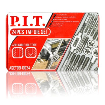 Набор для нарезания резьбы P.I.T. 24шт(ASET09-0024), шт