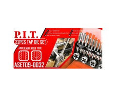 Набор для нарезания резьбы P.I.T. 32шт(ASET09-0032), шт