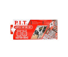 Набор для нарезания резьбы P.I.T. 40шт(ASET09-0040), шт
