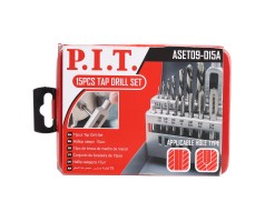 Набор сверл P.I.T. 15 предметов (ASET09-015A), шт