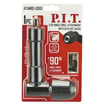 Адаптер угловой для бит P.I.T. 3/8"-24 UNF(ATAM01-0001), шт
