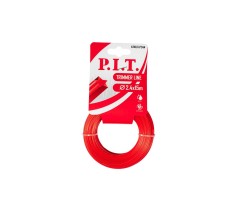 Леска для триммера звезда P.I.T. 15 м x 2,4 мм, картон(ATML01-P24M), шт