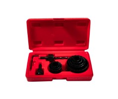 Набор кольцевых пил по дереву P.I.T. 11 шт, 19-64 мм (AWOD05-0011), шт