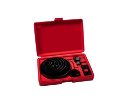 Набор кольцевых пил по дереву P.I.T. 15 шт, 19-127 мм (AWOD05-0015), шт