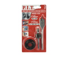 Набор для установки врезных замков P.I.T. AWD05-003A), шт