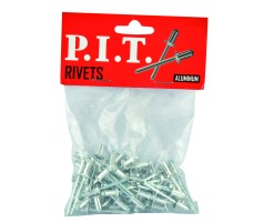 Заклепки алюминиевые P.I.T.  3.2x8 мм, 50 шт в уп.(HHDR03-0832), шт