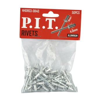Заклепки алюминиевые P.I.T. 4.0x8 мм, 50 шт в уп.(HHDR03-0840), шт