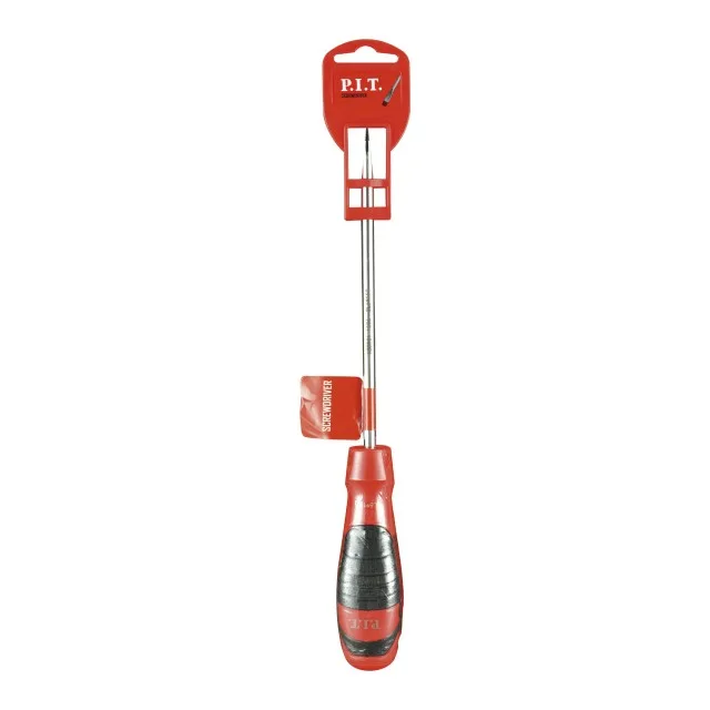 Отвертка с магнитным наконечником P.I.T. SL6, 207 мм(HSDR01-1006), шт