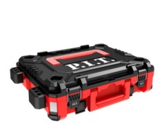 Ящик для инструментов системы STACKIN P.I.T. (14л, 495х400х128мм, герметичный, 2,49кг), шт