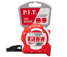 Рулетка с фиксатором P.I.T. 5 м x 25 мм, ABS+TPR(HTPM02-2505), шт