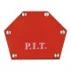Угольник магнитный P.I.T. корпус 25.2мм, стенки 2.3мм,для фикс.под 30°,45°,60°,75°,135°(, шт