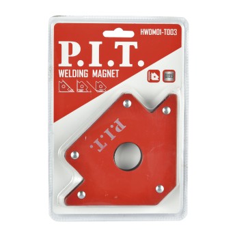 Угольник магнитный P.I.T. корпус 25.5мм, стенки 2.3 мм,для фикс под 45°, 90°, 135°(HWDM0, шт