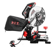 Пила торцовочная электрич. P.I.T. (1400Вт, Ø210мм, 3900об., влево 45°, пропил 115мм, лазер), шт