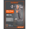 Дрель-шуруповерт аккумуляторная PATRIOT BR 210 UES