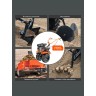 Мотоблок бензиновый PATRIOT Калуга М с колесами X-Drive