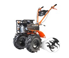 Мотоблок бензиновый PATRIOT УРАЛ M с колесами Extreme