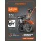 Мотоблок бензиновый PATRIOT УРАЛ M с колесами Extreme