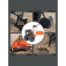 Мотоблок бензиновый PATRIOT УРАЛ M с колесами Extreme