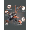 Мотоблок бензиновый PATRIOT УРАЛ с колесами Extreme