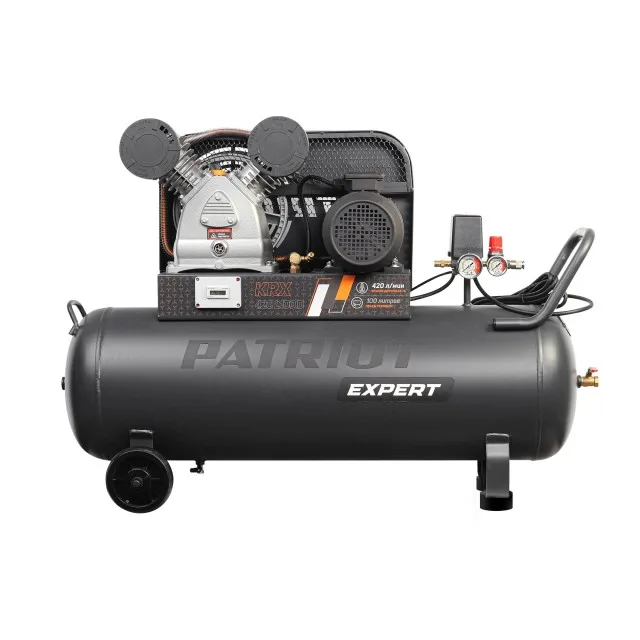 Компрессор поршневой ременной PATRIOT KRX 420 L100 D
