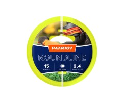 Леска Roundline D 2,4 мм L 15 м (круглая, желтая)