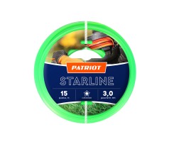 Леска Starline D 3,0 мм L 15 м (звезда, зеленая)