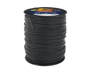 Леска Profline D 3,0 мм L 400 м (скрученный квадрат, черная)