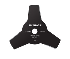 Нож PATRIOT TBS 3 Promo для триммера (230х25.4 мм, 3 зубца)