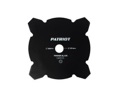 Нож PATRIOT TBM 4 для триммера (255х25.4 мм, 4 зубца)