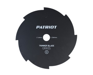 Нож PATRIOT TBS 8 для триммера (230х25.4 мм, 8 зубьев)