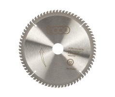 Диск пильный по алюминию (210x72x30/20 мм, 72 зубца, negative)