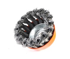 Щетка чашеобразная витая (65 мм, М14)