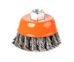 Щетка чашеобразная витая (75 мм, М14)