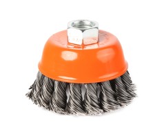 Щетка чашеобразная витая (125 мм, М14)