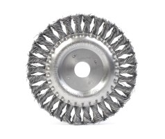 Щетка круглая витая (150х22.23 мм)