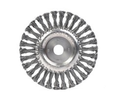 Щетка круглая витая (180х22.23 мм)