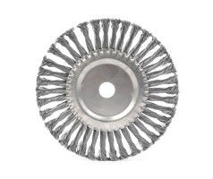 Щетка круглая витая (200х22.23 мм)