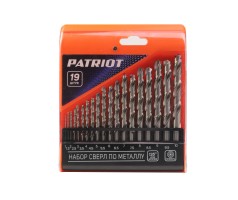 Набор сверл по металлу (1.0-10.0мм, 19шт.)