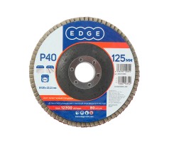 Круг лепестковый торцевой (125х22.23 мм, P40)