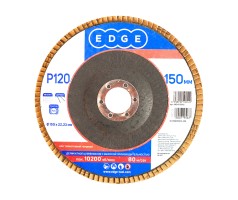 Круг лепестковый торцевой (150х22.23 мм, P120)