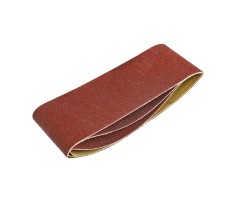 Лента абразивная (75х457мм, Р80, 3 шт.)