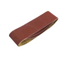 Лента абразивная (75х533мм, Р80, 3 шт.)