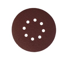 Круг шлифовальный на липучке (150 мм, Р60, 8 отв.)