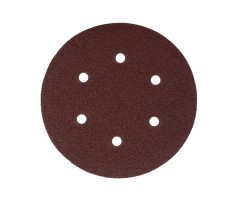 Круг шлифовальный на липучке (150 мм, Р60, 6 отв.)
