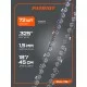 Пильная цепь PATRIOT 21LP-72E Professional, 0,325″, 1,5 мм, 72 звена