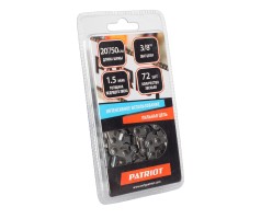 Цепь пильная PATRIOT 73DP-72E (3/8quot;, 1.5 мм, 72 звена)